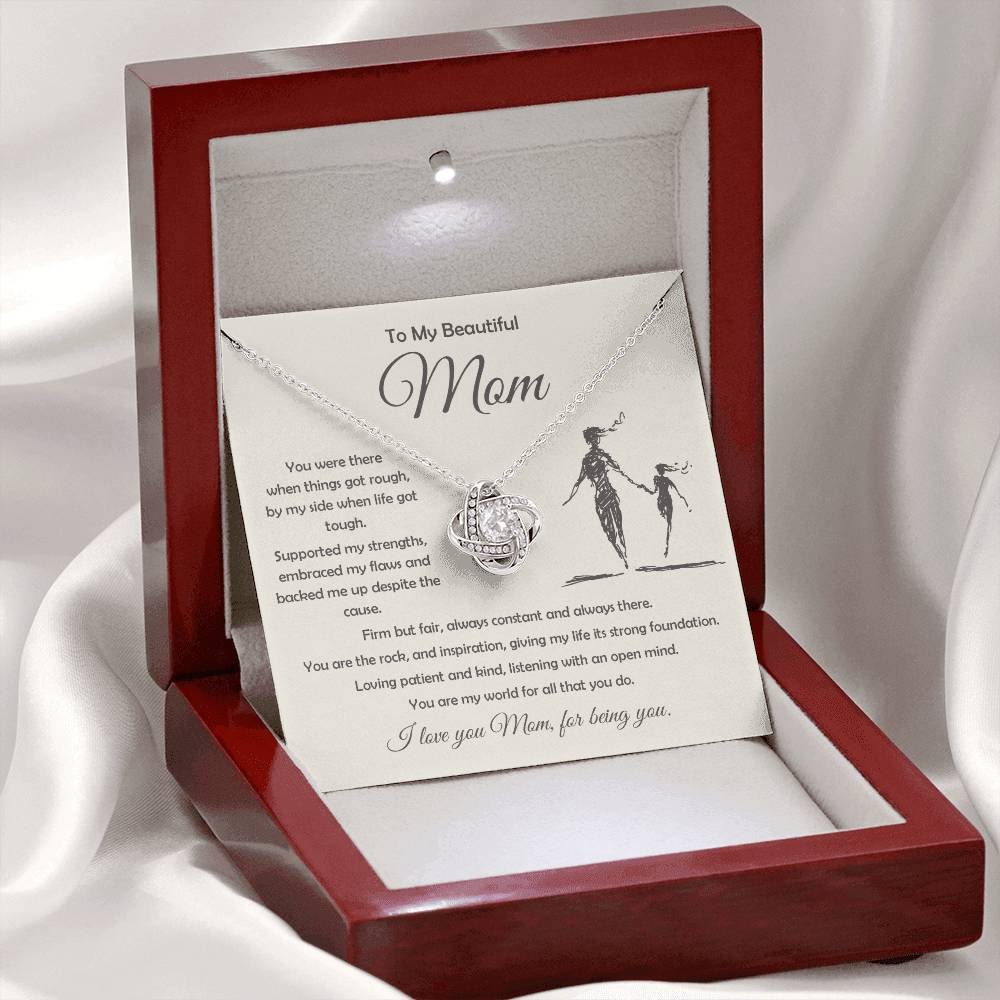 Luxury Box Option for the Perfect Mom Necklace Gift