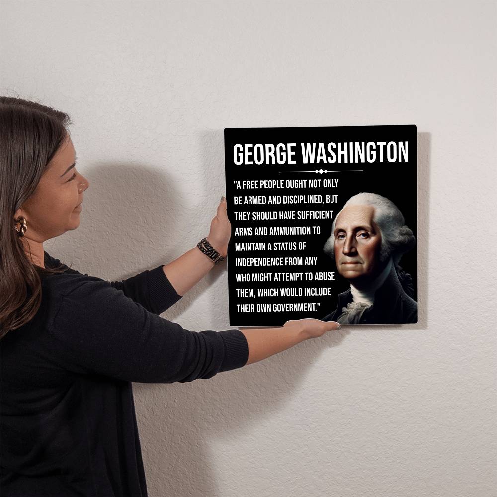 Unique George Washington wall art for patriotic home decoration