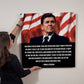 Patriotic Reagan Legacy Metal Wall Decor in Living Room