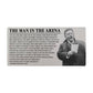 Teddy Roosevelt 'Man in the Arena' Speech Illustrated Desk Mat - Ideal for Motivating Professionals